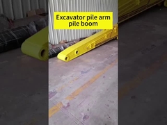 Excavateur piles bras de conduite de l'excavateur longue portée boom