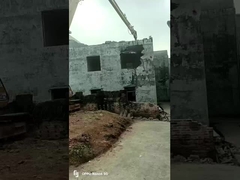 Q355B Q690D Démolition Boom à longue portée 20m 30m pour une excavatrice à haute portée