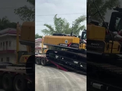 Excavateur à deux sections Téléscopique bras de rampe avec seau standard ou de coquille