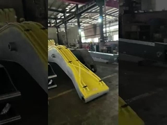 20m 25m Téléscopie du bras de la mouche avec la coquille du seau d'attraper la coquille du bras télescopique