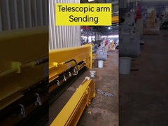 Bras télescopique de pelle excavatrice, bras télescopique pour travaux de construction, bras de pelle à longue portée