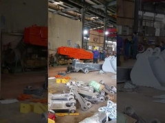 10M 12M 16M Excavateur à longue portée Excavateur à bras télescopique Boom télescopique Q355B Hydraulique