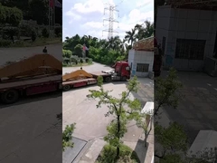 Excavateur à longue portée à pousse à bras long