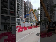 Appareil de conduction de pile pour les excavatrices Excavatrice de pile pour les excavatrices Cat 336