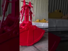 Excavatrice à godet télescopique