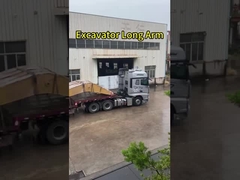 Quatre ensembles d'excavatrice à long bras à longue portée