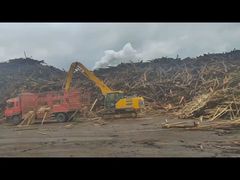 Bras de démolition pour excavatrice avec pince à bois Bras de longue portée pour excavatrice Bras long pour excavatrice