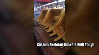 Seau squelette