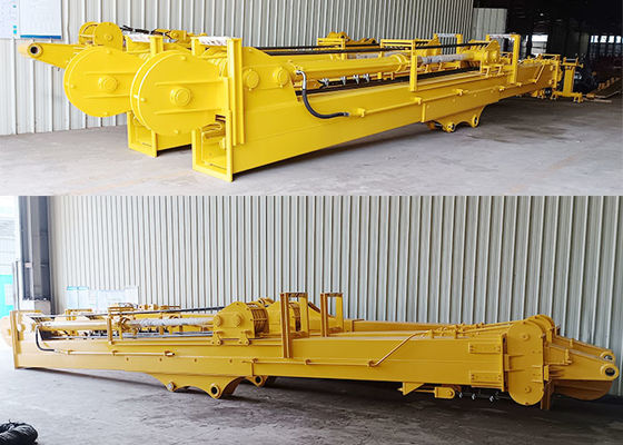 Excavateur 25m Téléscopic Dipper Arm Creuser une fosse de fondation avec un seau à coquille
