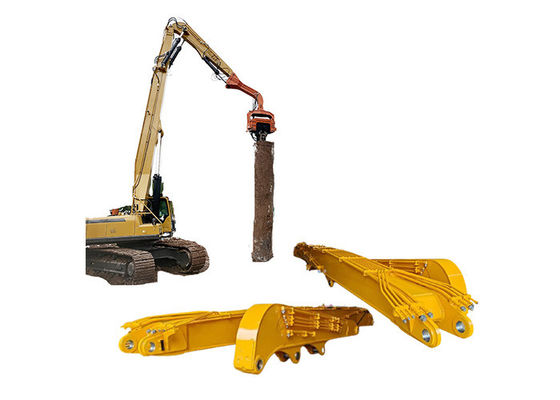 16m 18m 19m Excavateur piles Boom et bras piles conducteur attachement haute résistance