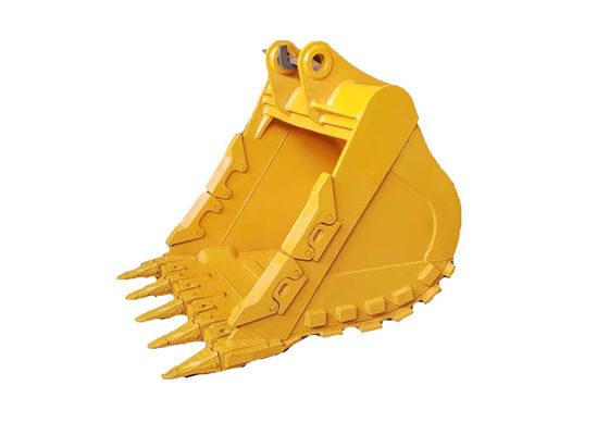 2 Cbm Excavateur Seau de roche Q355B Broyeur de roches Seau pour excavateur