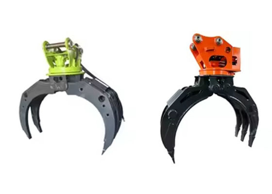 Excavateur multi-fonction hydraulique, saisie de roche, raccordement Q355B