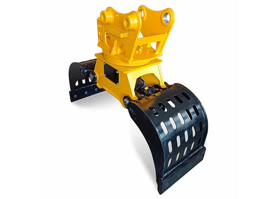 Excavateur multi-fonction hydraulique, saisie de roche, raccordement Q355B