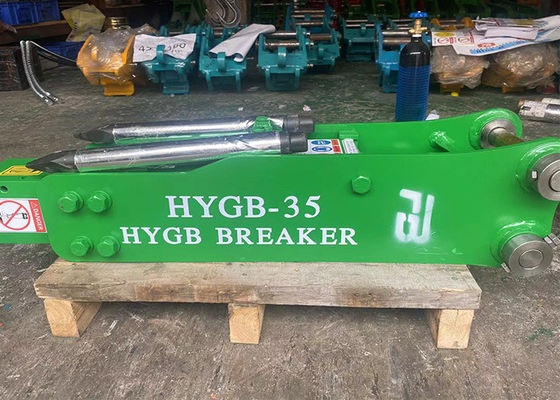 Excavateur hydraulique de 20 tonnes et 55 tonnes pour briser la route de la roche