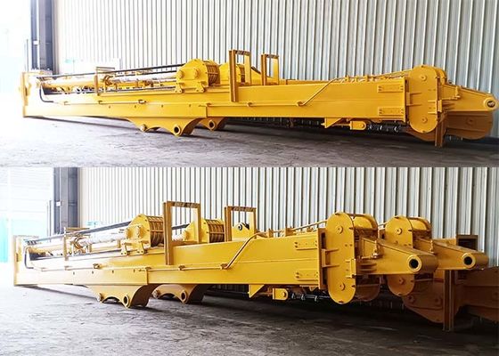3 sections Téléscopic Dipper Arm avec un soudage BS900E fort pour l'excavation profonde
