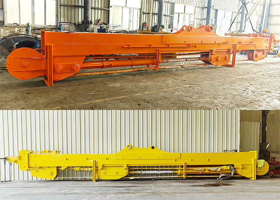0.4-2.5cbm attachement de la pelle hydraulique bras télescopique avec prise de coquille