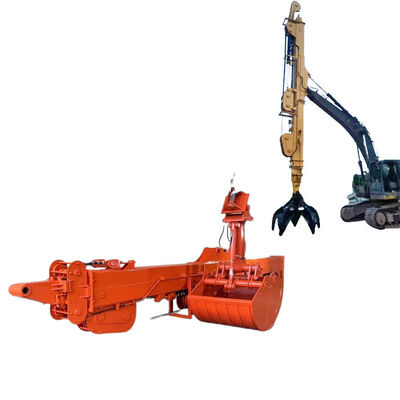 3 sections Téléscopic Dipper Arm avec un soudage BS900E fort pour l'excavation profonde