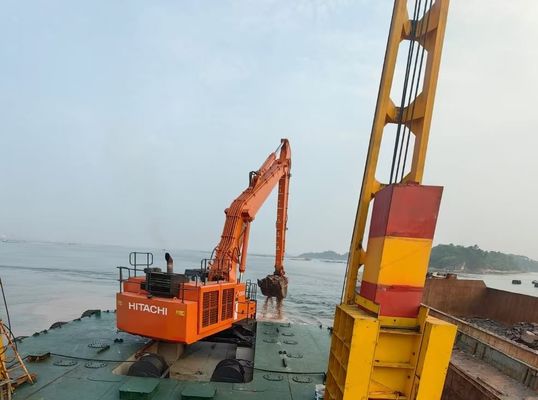 Excavateur pour équipements lourds Long Boom Pour ZX1200 Hitachi Excavateur à portée élevée