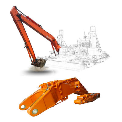 Armure d'extension de broche à longue portée de l'excavatrice personnalisée pour les projets à haute portée ZX1200