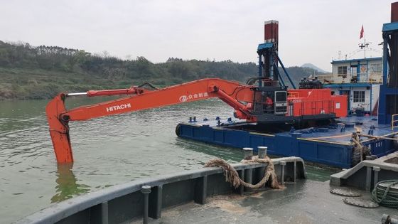 Top 1 Excavateur à longue portée Nettoyage de puits de rivière Drague