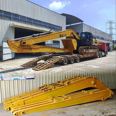 OEM Longueur personnalisée Longue portée bras de rampe pour les travaux de démolition des excavatrices