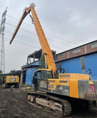 3 sections de démolition de broyeur à longue portée bras à haute portée boom pour chat Komatsu