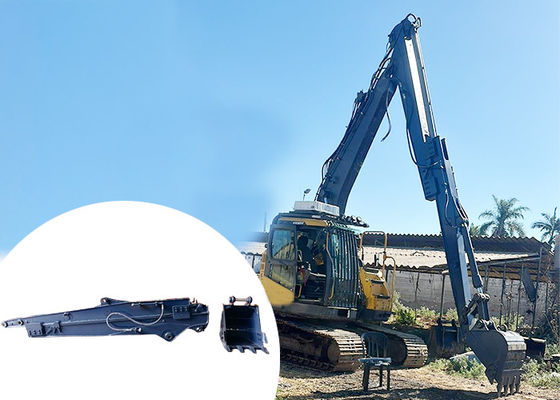 8m 10m 12m Excavateur glissant bras de rampe creusant fondation bras long