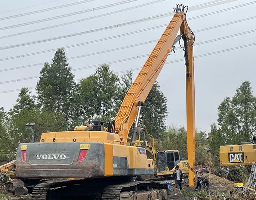 Trois pièces Téléscopique Boom Démolition, Q355B Q690D Démolition Excavator bras