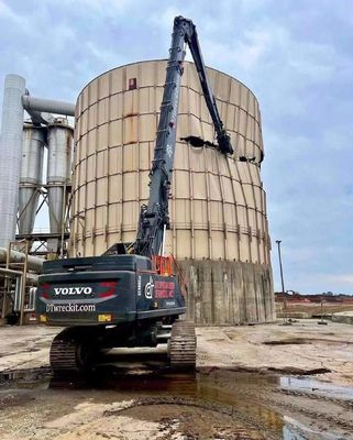 Trois pièces Téléscopique Boom Démolition, Q355B Q690D Démolition Excavator bras