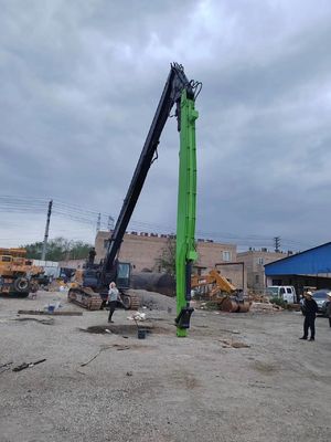 Arme hydraulique à longue portée personnalisée pour excavatrice de démolition à haute portée