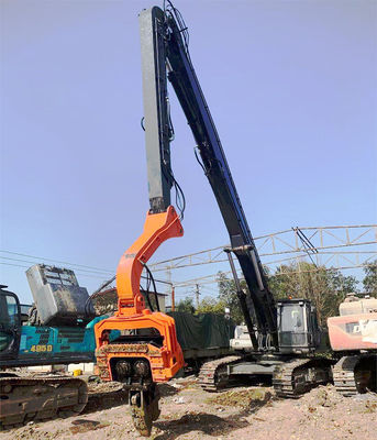 Excavateur hydraulique personnalisé à pile bras de conduite, fondation longue portée de forage
