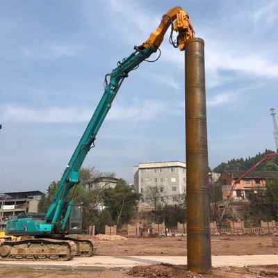 OEM Excavator Pile Driving Boom Arm marteau à pile vibratoire