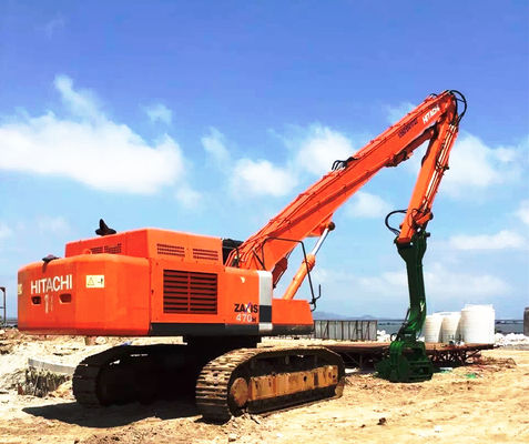 Q355B Matériau bras de rampe à longue portée pour le conducteur de pile vibratoire de la pelle excavatrice