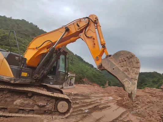 Shaogang Q355B Excavator raccourcir le bras Boom avec un plus grand seau et cylindre de seau