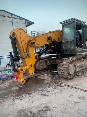 Mini-excavateur de tunnel à bras court réglable pour le creusement de tunnels
