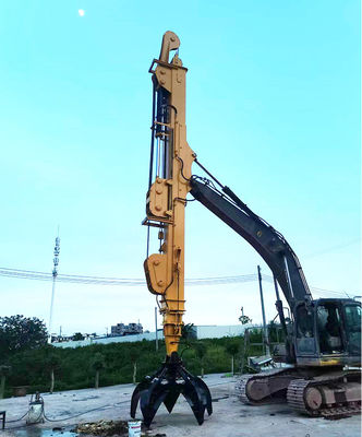 Excavateur lourd bras extensible, longue portée Téléscopique Boom pour le creusement