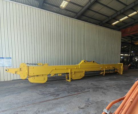 Flèche télescopique supérieure pour excavatrice Bras télescopique avec benne preneuse