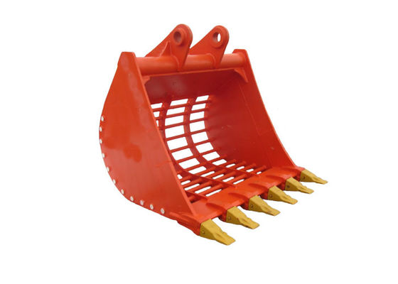 Q355B Excavateur Esquelette Seau Cuve tamis Rotation Cuve hautement efficace