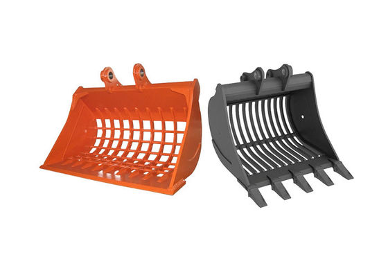 Q355B Excavateur Esquelette Seau Cuve tamis Rotation Cuve hautement efficace