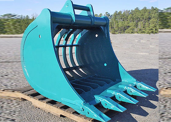 Q355B Excavateur Esquelette Seau Cuve tamis Rotation Cuve hautement efficace