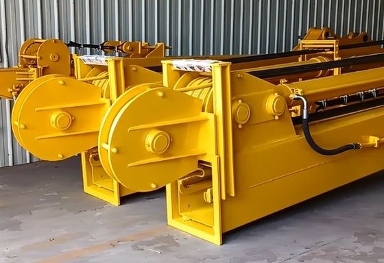 Q355B Accrochages de bras de coupe télescopiques pour chantiers de construction de machines lourdes