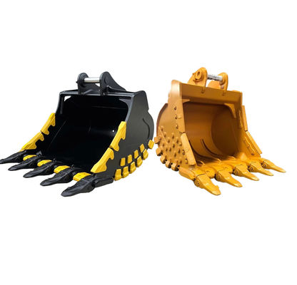 Excavateur lourd attachement de godet de roche pour les projets de construction