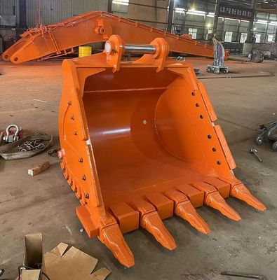 Conception des dents optimisées Excavateur Bucket de roche pour les travaux de démolition de construction