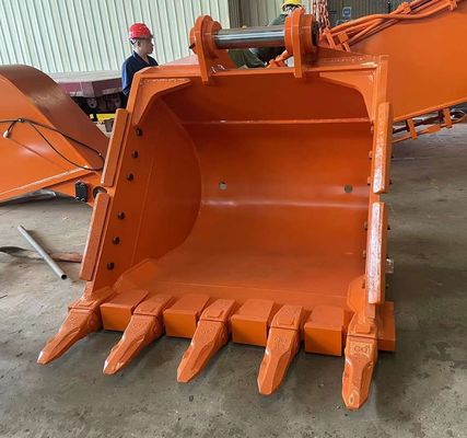Conception des dents optimisées Excavateur Bucket de roche pour les travaux de démolition de construction