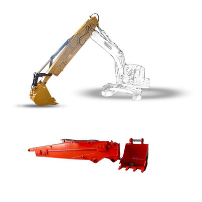 Q355B bras d'extension de l'excavateur Boom télescopique bras coulissant hydraulique pour puits profonds