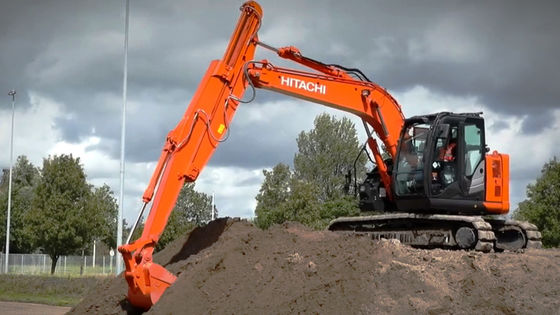 Q355B bras d'extension de l'excavateur Boom télescopique bras coulissant hydraulique pour puits profonds