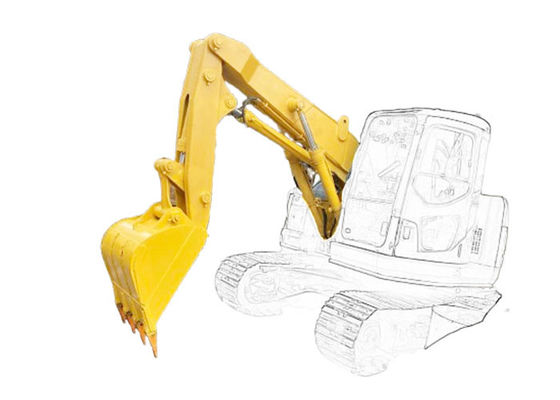 Shaogang Q355B 30-36 tonnes Excavateur raccourcir bras Boom de tunnel avec des cylindres plus grands excavateur raccourcir le boom excavateur bras tunnel boom