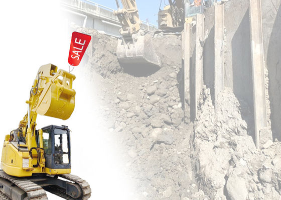 Excavateur à tige courte de 6 tonnes pour CAT HITACHI KOMATSU