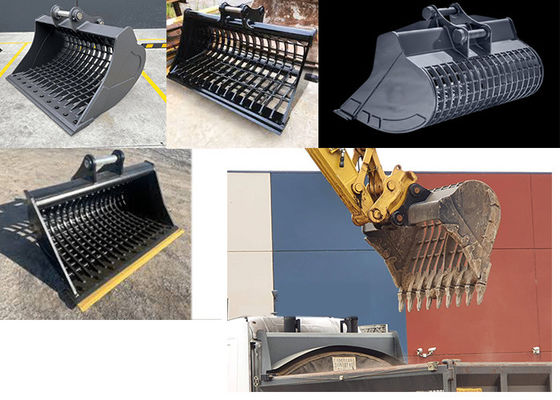 1 tonne de 0,5 m3 Excavateur de travaux de construction Bouteille de squelette pour chat Hitachi Komatsu