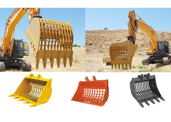 Cat HITACHI KOMATSU Excavateur tamis de seau Excavateur pièces jointes